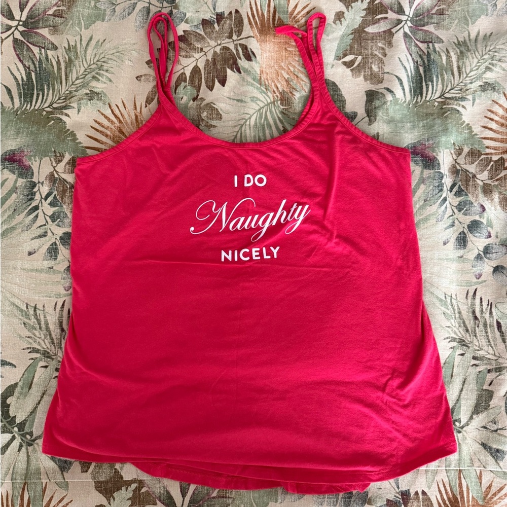 Women's Red VS Pajama Top ❤️